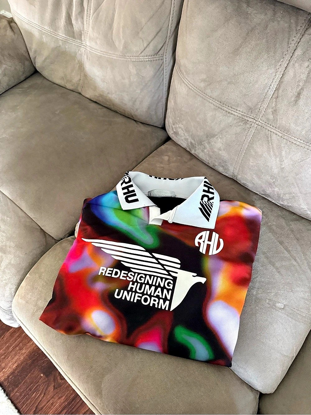 Off-White Redesigning Human Uniform Graphic Tee